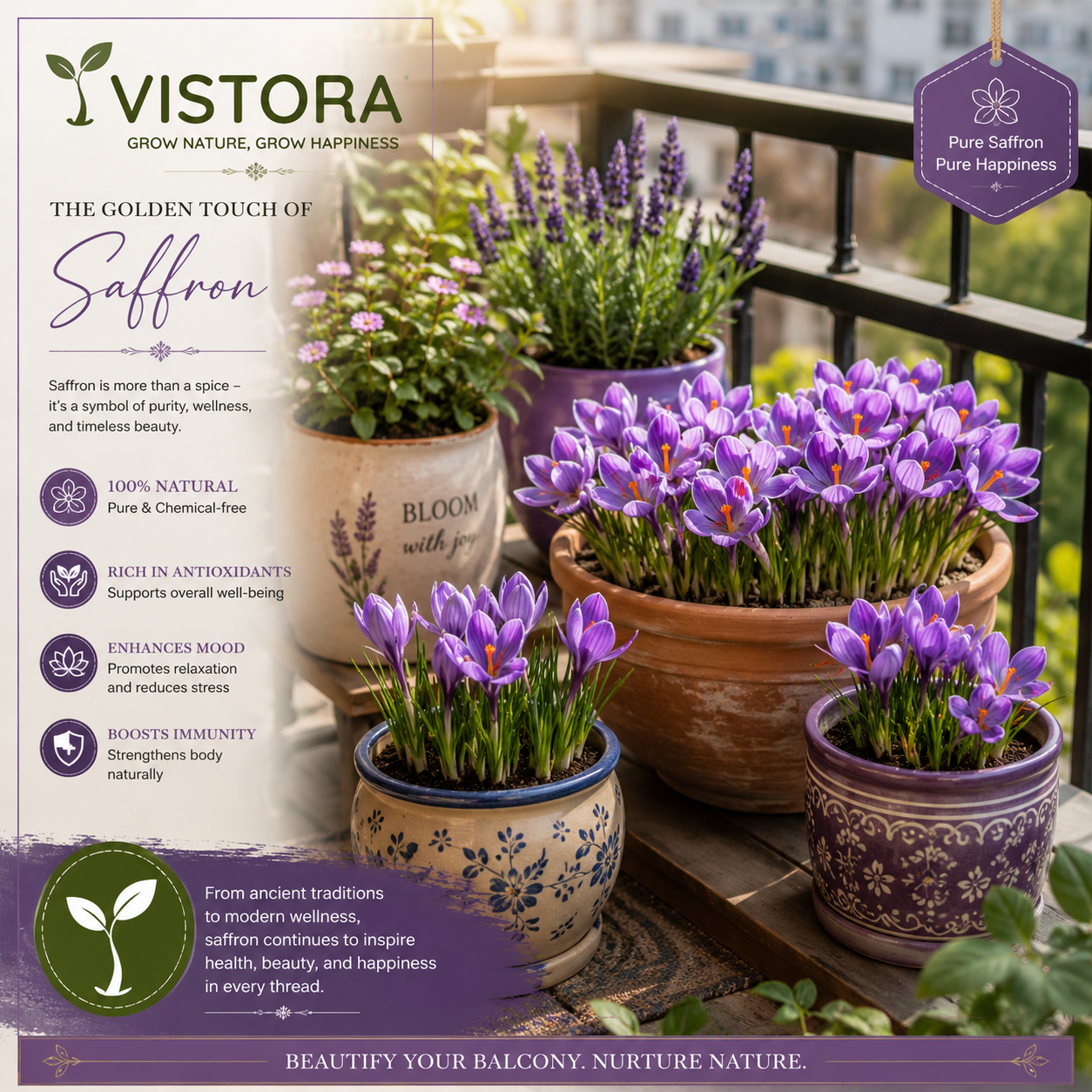 🌹Saffron Bulbs—Gold in the Flower Seeds🌹🔥Buy 4 Get 4 Free Bulbs🔥