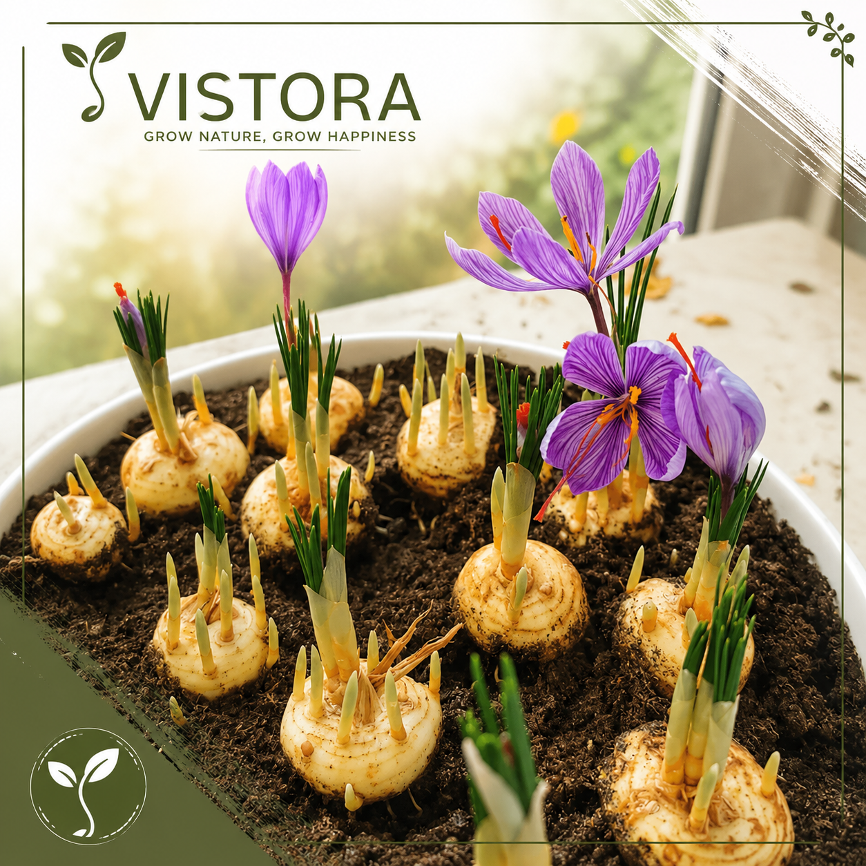 🌹Saffron Bulbs—Gold in the Flower Seeds🌹🔥Buy 4 Get 4 Free Bulbs🔥