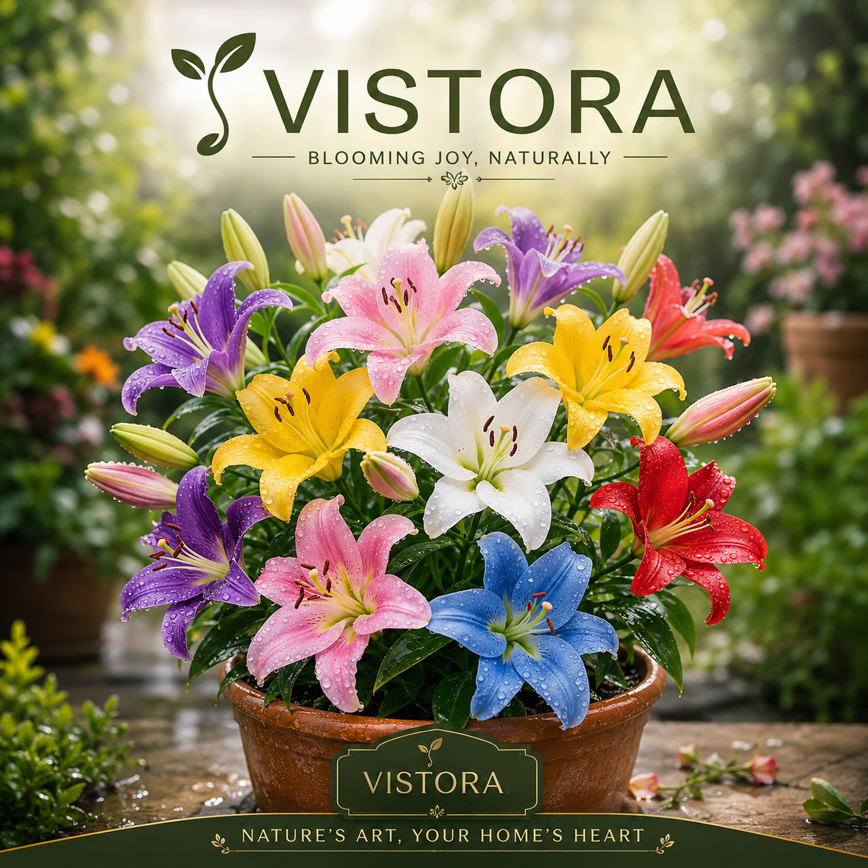 🌺COLORFUL PERFUME LILY BULBS—FRESH AND SWEET | 🔥Buy 4 Get 4 Free Bulbs🔥