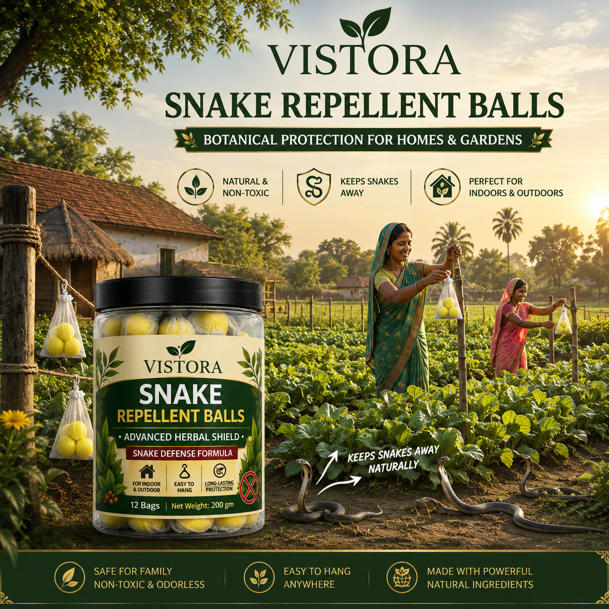 🥰HOT SALE 49% OFF🥰 🐍Snake Repellent Balls🐍 - Advanced Herbal Shield Protection✨Buy 1 Get 1 Free✨