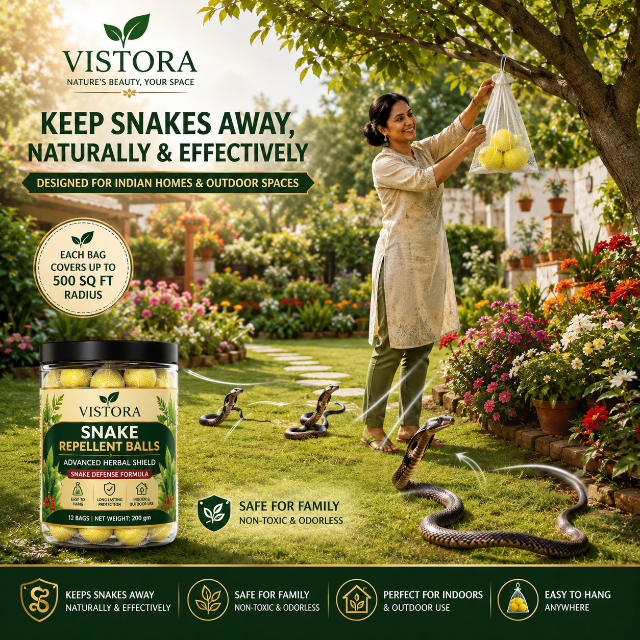 🥰HOT SALE 49% OFF🥰 🐍Snake Repellent Balls🐍 - Advanced Herbal Shield Protection✨Buy 1 Get 1 Free✨